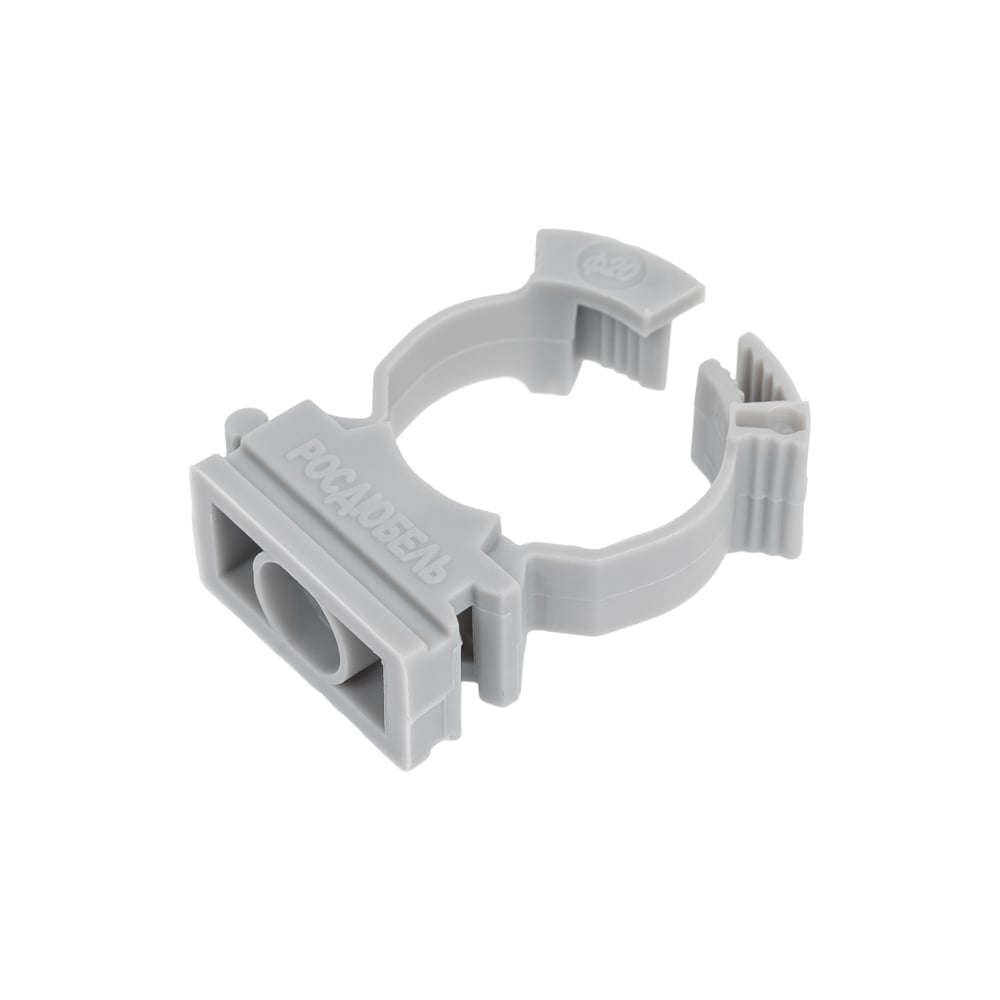 Крепежклипсадлятрубыгофры23Болтасзамкомd20мм,50шт.17-1210ф50