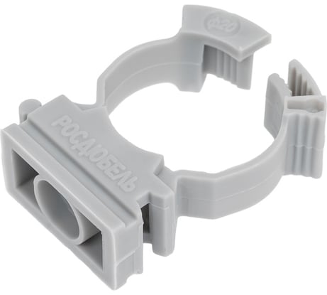 Крепеж клипса для трубы гофры 23 Болта с замком d 20 мм, 50 шт. 17-1210ф50