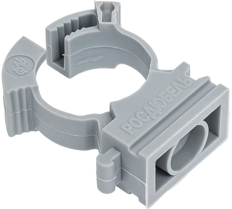 Крепеж клипса для трубы гофры 23 Болта с замком d 16 мм, 20 шт. 17-1200ф20