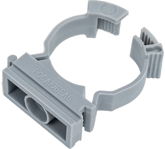 Крепеж клипса для трубы гофры 23 Болта с замком d 25 мм, 20 шт. 17-1220ф20 1