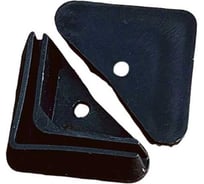 Подпятник угол (опора, заглушка) 23 Болта для стеллажа 32x32 мм, 10 шт 18-0520ф10