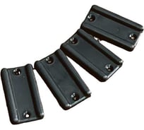 Подпятник 23 Болта ( опора) прямоугольный под торец ДСП 18x33 мм, 4 шт. 18-0300ф4