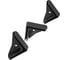 Подпятник угол (опора, заглушка) 23 Болта для стеллажа 27x27 мм, 10 шт 18-0500ф10 1
