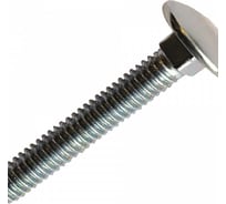 Болт мебельный с квадратным подголовником BlackWeld _6x80 оцинкованный 10 кг DIN603 144342