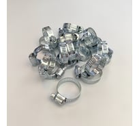 Хомут червячный HG 11/16 оцинкованная сталь, 20 шт D0341286