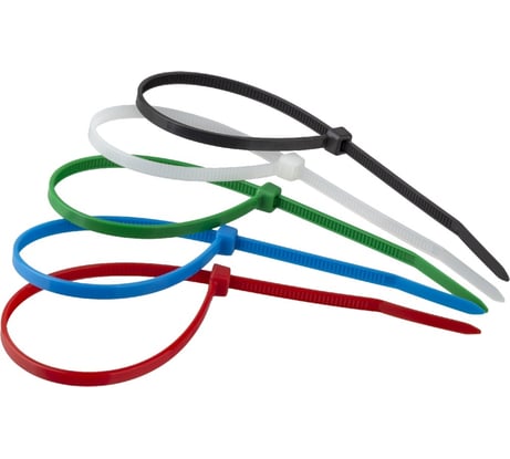 Хомуты Navigator NCT-036-200-25-C цветные, упак. 25 шт. 14119