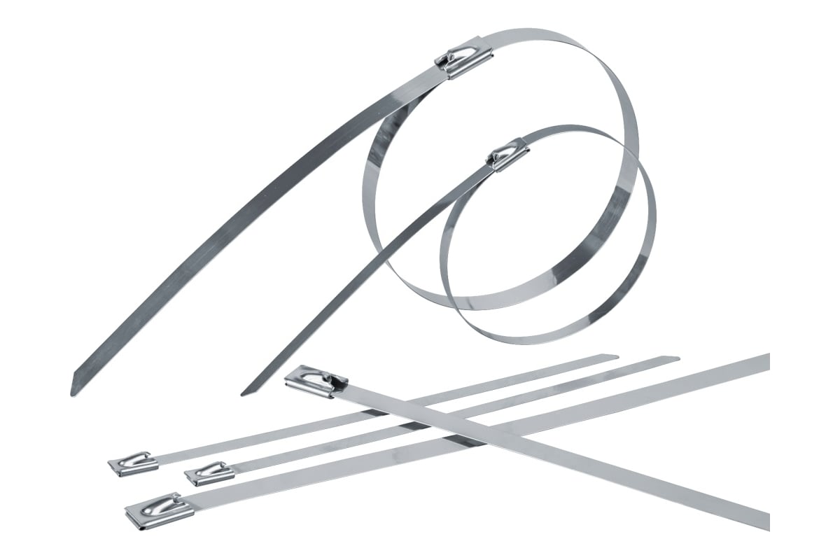 Хомуты Navigator NCT-S-046-200-50 стальные, упак. 50 шт. 82386 ...