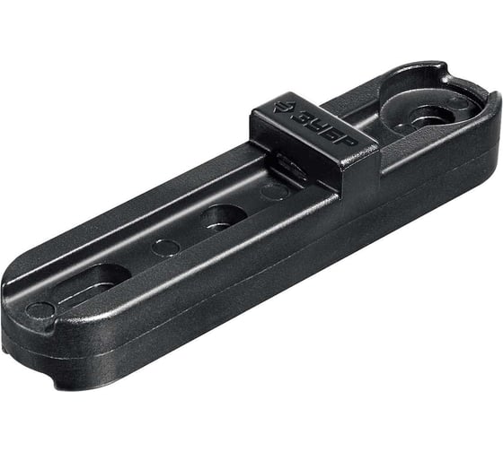 Планка ЗУБР Профессионал ПА6 крепеж для фасадной и террасной доски 65 мм, композитный материал, 80 шт. 30704-65 1