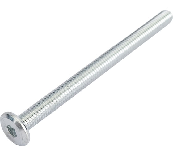 Мебельный винт ЦКИ М6х80 Ц HEX 4.0 уп. 50 шт. 61928
