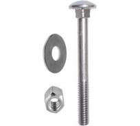 Мебельный болт НАКРЕПКО с гайкой и шайбой 6х60 50 шт. 109305