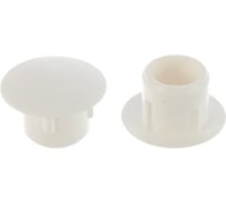 Заглушка ООО ПКФ Сварком под отверстие Д10, белая, 5уп/50шт. kБП-00000740