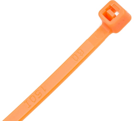 Кабельные стяжки FORTISFLEX КСС Float 4х150 оранж., 100 шт. 82025