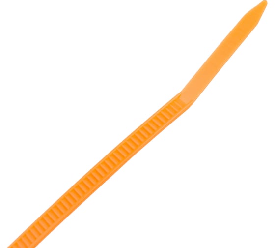Кабельные стяжки FORTISFLEX КСС Float 4х150 оранж., 100 шт. 82025