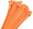 Кабельные стяжки FORTISFLEX КСС Float 8х370 оранж., 100 шт. 82028 1