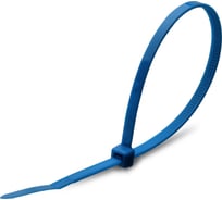 Кабельные стяжки FORTISFLEX КСС Magnetic 5х300 синий, 100 шт. 82023