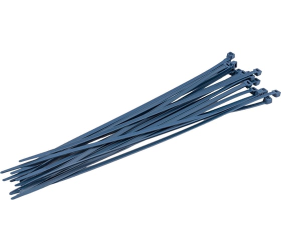 Кабельные стяжки FORTISFLEX КСС Magnetic 5х300 синий, 100 шт. 82023