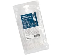 Нейлоновые стяжки FORTISFLEX НСС EasyFix 3x100 белый, 100 шт. 84799
