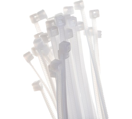 Нейлоновые стяжки FORTISFLEX НСС EasyFix 3x150 белый, 100 шт. 84800