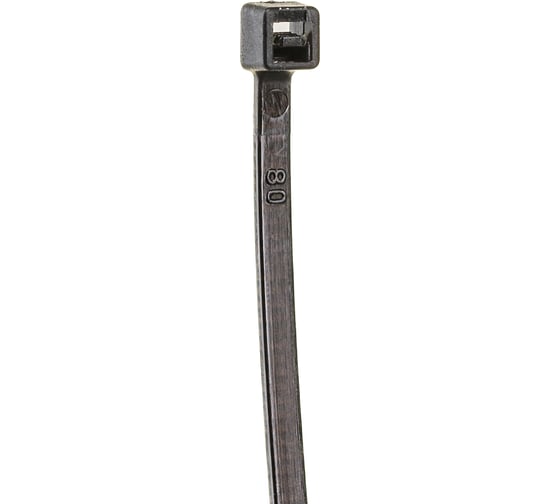 Нейлоновые стяжки FORTISFLEX НСС EasyFix 3x200 черный, 100 шт. 84813