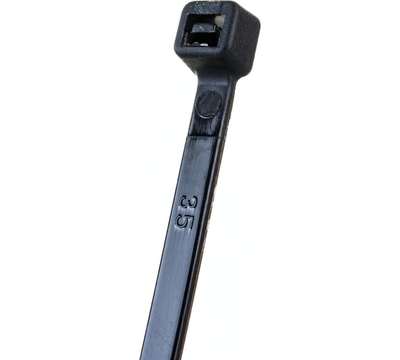 Нейлоновые стяжки FORTISFLEX НСС EasyFix 4x250 черный, 100 шт. 84815
