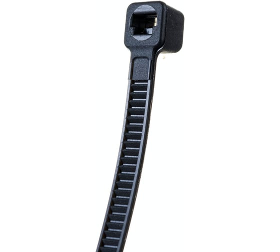 Нейлоновые стяжки FORTISFLEX НСС EasyFix 4x200 черный, 100 шт. 84814