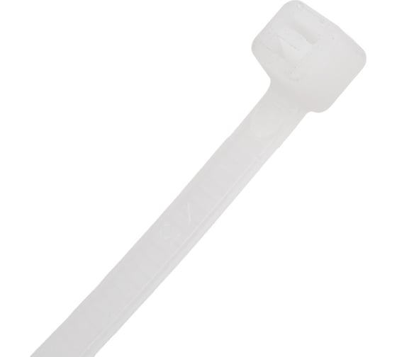 Нейлоновые стяжки FORTISFLEX НСС EasyFix 5x200 белый, 100 шт. 84805