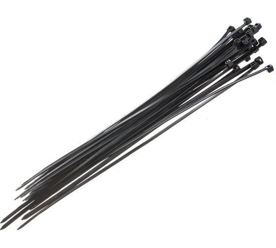 Нейлоновые стяжки FORTISFLEX НСС EasyFix 5x300 черный, 100 шт. 84818