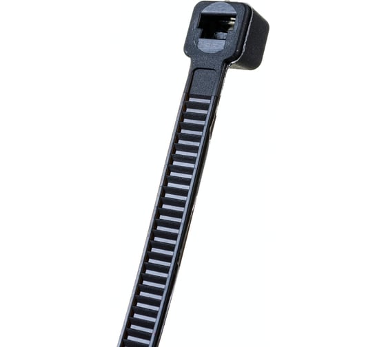 Нейлоновые стяжки FORTISFLEX НСС EasyFix 5x200 черный, 100 шт. 84817