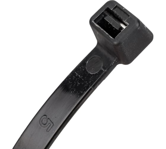 Нейлоновые стяжки FORTISFLEX НСС EasyFix 8x400 черный, 100 шт. 84820