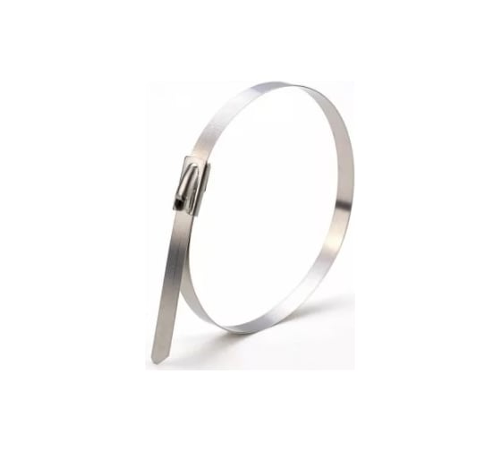Хомут из нержавеющей стали ЭРА 7,9х500, 50 шт. Б0051726 1