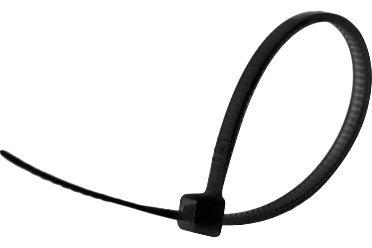Нейлоновые стяжки vertextools 3х300, черный, 100 шт. СНЧ-3-300 ...