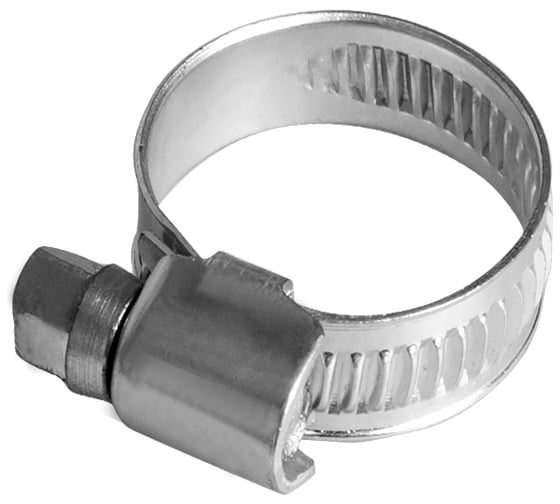 Червячный хомут KRAFT 16-27 мм, уп. 100 шт. KT 880203