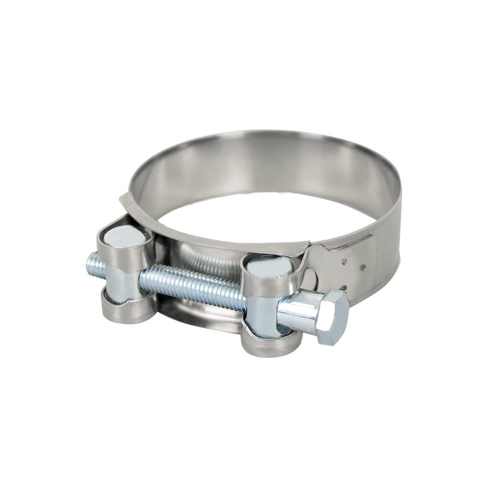 Силовой хомут из нержавеющей стали KRAFT W2, 68-73 мм, уп. 5 шт. KT ...