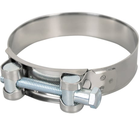 Силовой хомут из нержавеющей стали KRAFT W2, 92-97 мм, уп. 5 шт. KT 880531