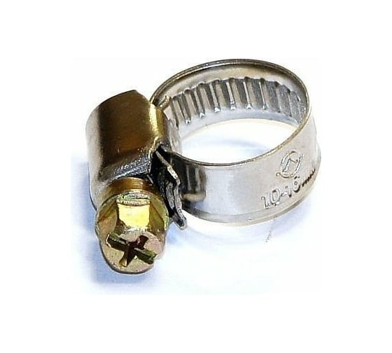 Червячный хомут ДИАЛУЧ 16-25 мм (1") 100 шт. 1625 1