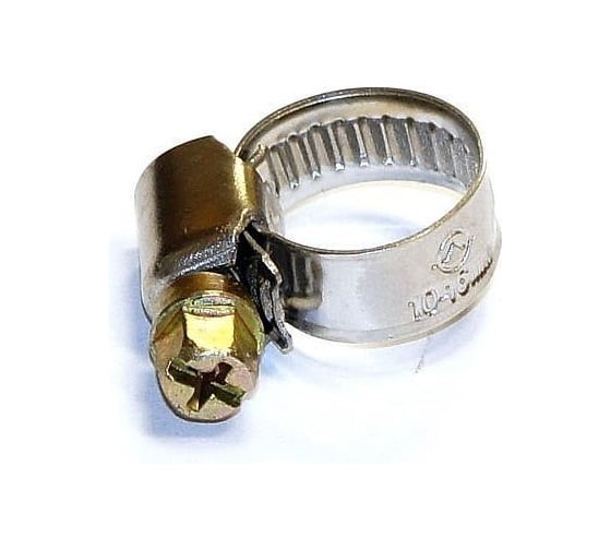 Червячный хомут ДИАЛУЧ 16-27 мм (1") 100 шт. 1627 1