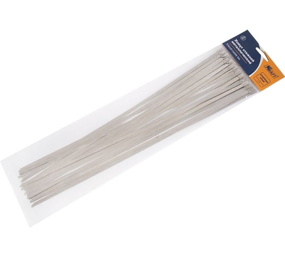 Стяжной металлический хомут KRAFT 360х4.6, уп. 25 шт. KT 880575