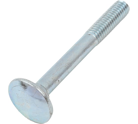 Мебельный болт КРЕП-КОМП цинк, DIN603, 8х120, пр. 5.8, 4 шт. бм8120мф