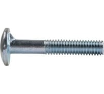 Мебельный болт с усом КРЕП-КОМП цинк, DIN 607, 6х35, пр. 5.8, 200 шт. бму635ф