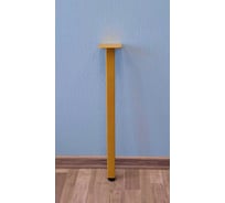 Опора-ножка для стола регулируемая металлическая, 800 мм, 40x20 мм, золотая, барная, Лофт, 1 шт Parallax Параллакс 1lg4020080-ОР