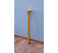 Опора-ножка для стола регулируемая металлическая, 700 мм, 40x20 мм, золотая, барная, Лофт, 1 шт Parallax Параллакс 1lg4020070-ОР