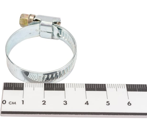 Хомут HELFER W1, 20-32 мм, оцинкованная сталь, уп. 100 шт. HF004039