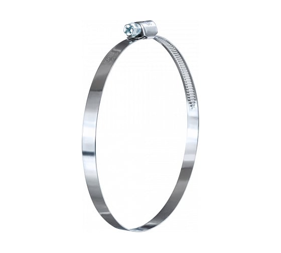 Червячный хомут FORTLUFT 100-120 мм, нержавеющая сталь, 10 шт. 100120w2-10