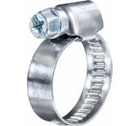Червячный хомут FORTLUFT 12-22 мм, нержавеющая сталь, 10 шт. 1222w2-10