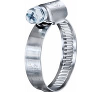 Червячный хомут FORTLUFT 20-32 мм, нержавеющая сталь, 10 шт. 2032w2-10