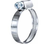 Червячный хомут FORTLUFT 25-40 мм, нержавеющая сталь, 10 шт. 2540w2-10