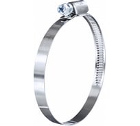 Червячный хомут FORTLUFT 60-80 мм, нержавеющая сталь, 10 шт. 6080w2-10
