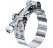 Хомут FORTLUFT T-болт, универсальный, 51-57 мм, нержавеющая сталь 5157w2