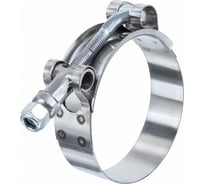 Хомут FORTLUFT T-болт, универсальный, 56-64 мм, нержавеющая сталь 5664w2