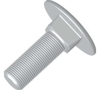 Винт УМС с гладкой головкой и квадратным подголовником 6x20 DIN 603 100 шт. VGK-6-20